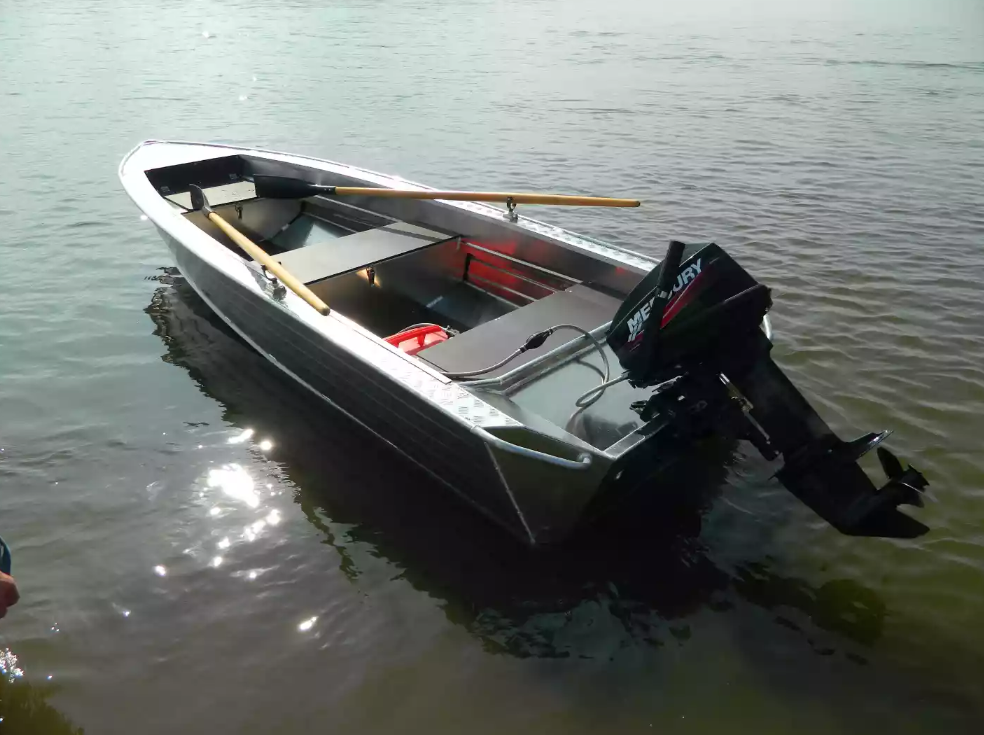 Алюминиевая лодка Wyatboat-390 У в Тюмени