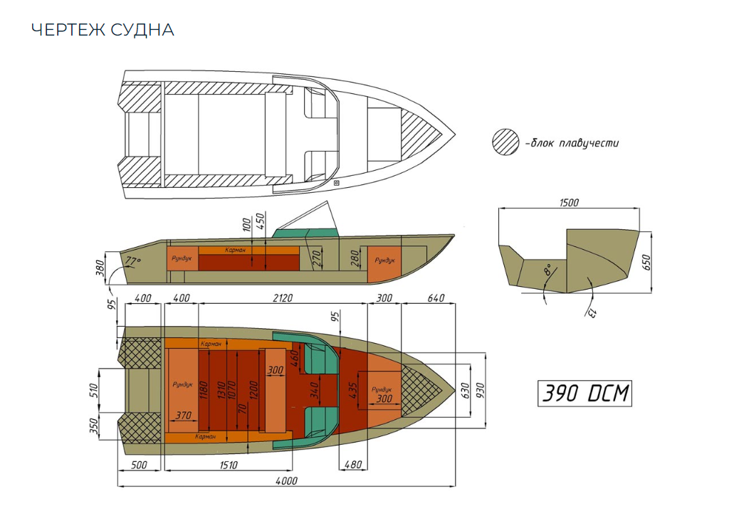 Алюминиевый катер Wyatboat-390 DCM в Тюмени