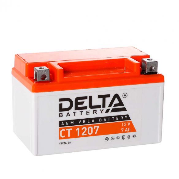 Аккумулятор Delta CT 1207 (12V / 7Ah) в Тюмени