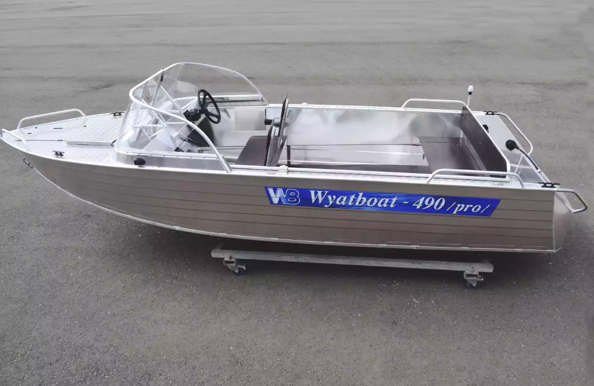 Алюминиевый катер Wyatboat-490 Pro в Тюмени