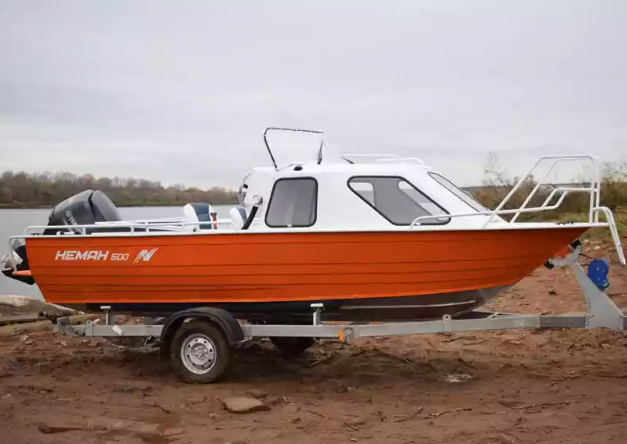 Алюминиевый катер Неман-500 (каютный) в Тюмени
