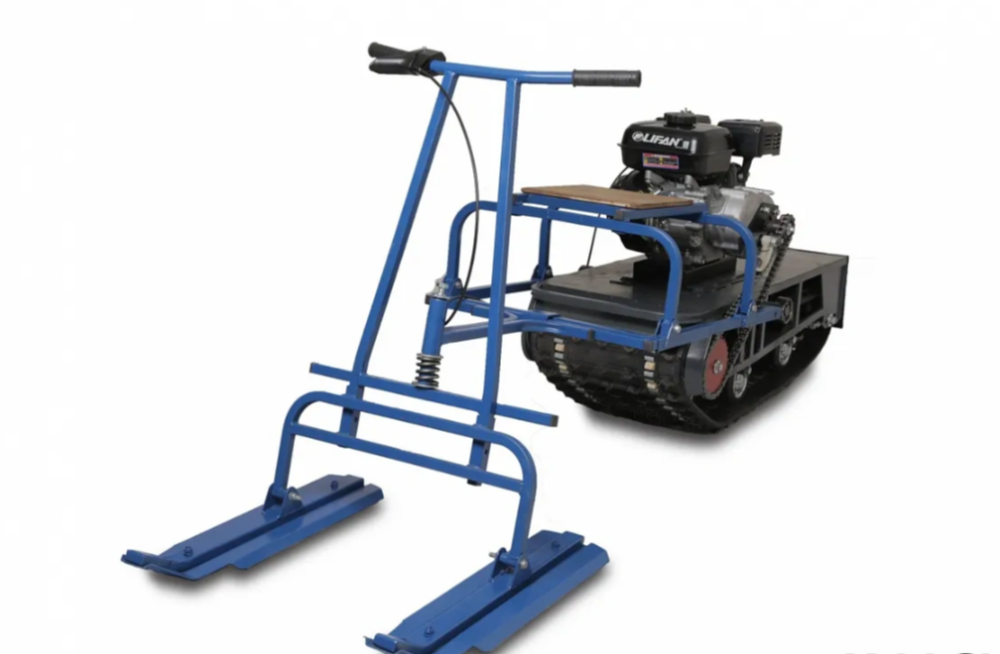 Мотобуксировщик ВЕПС «РИКША» С ЛЫЖНЫМ МОДУЛЕМ 6.5 л.с. в Тюмени