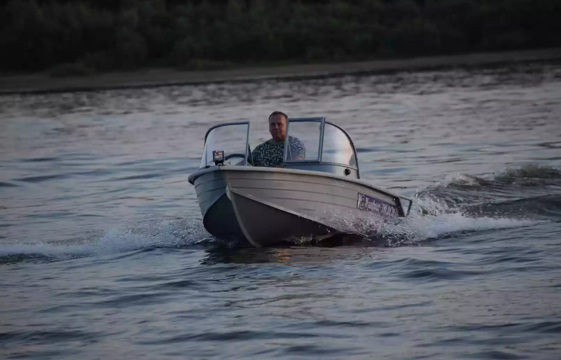 Алюминиевая лодка Wyatboat-390 DCM в Тюмени