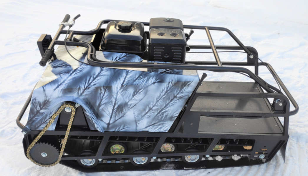 Мотобуксировщик Irondog (Железная собака) M500 20  Камуфляж Охотник в Тюмени