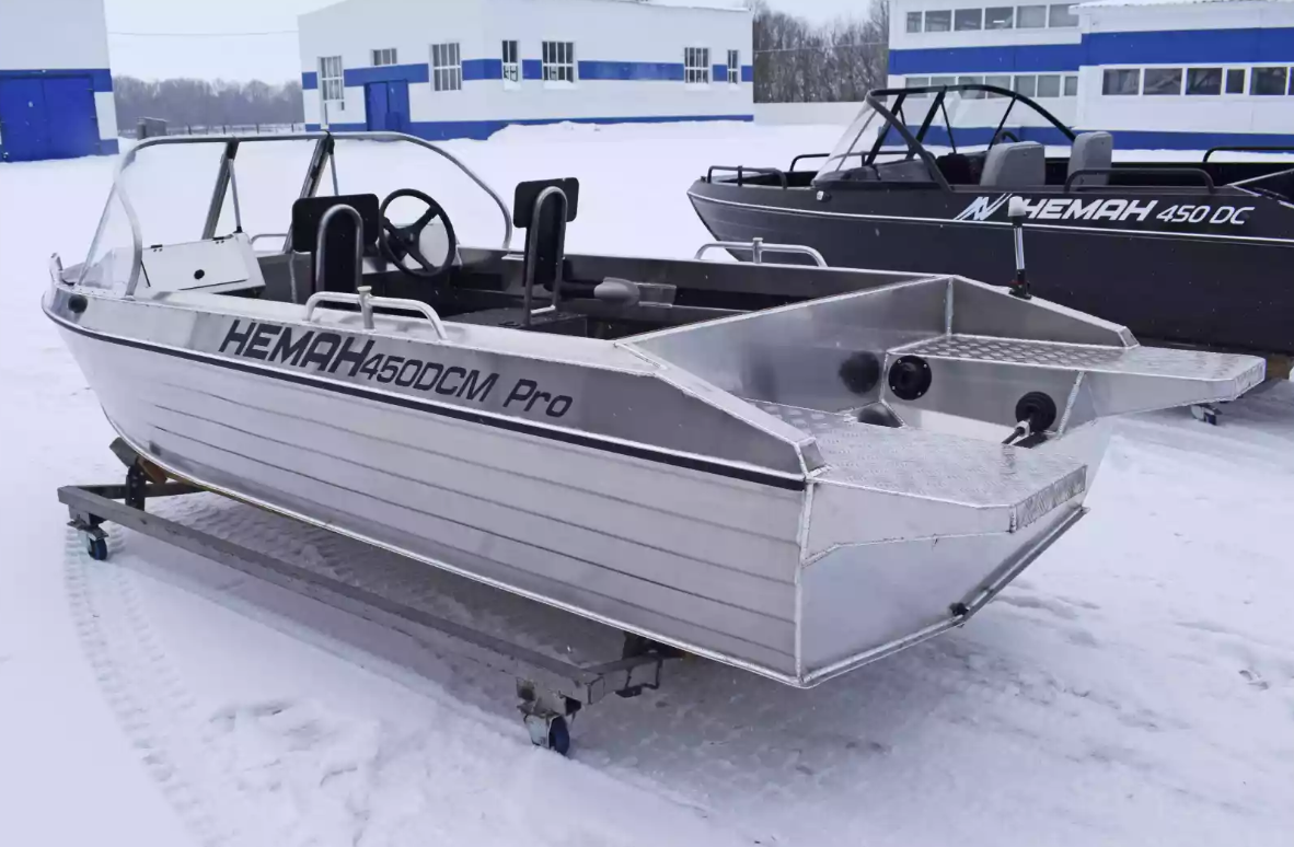 Алюминиевый катер Neman-450 DCM PRO в Тюмени