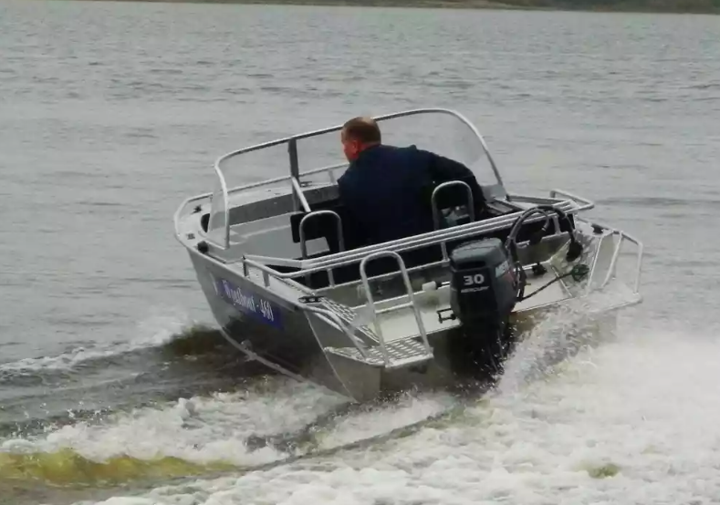 Алюминиевый катер Wyatboat-460 DCM в Тюмени