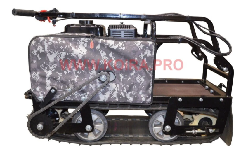 Мини мотобуксировщик КОЙРА "Вжик" (107 см) 7 л/с с ручным стартером в Тюмени