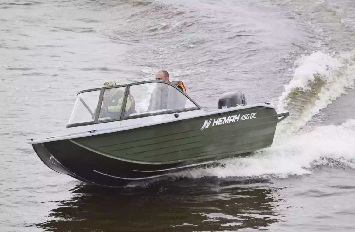 Алюминиевый катер Неман-450 DC NEW в Тюмени