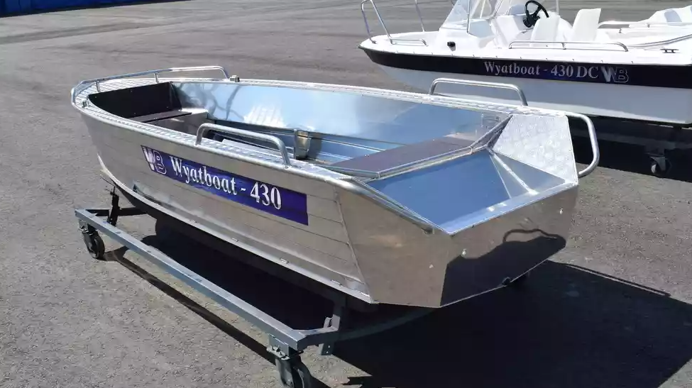 Алюминиевая лодка  Wyatboat-430М в Тюмени