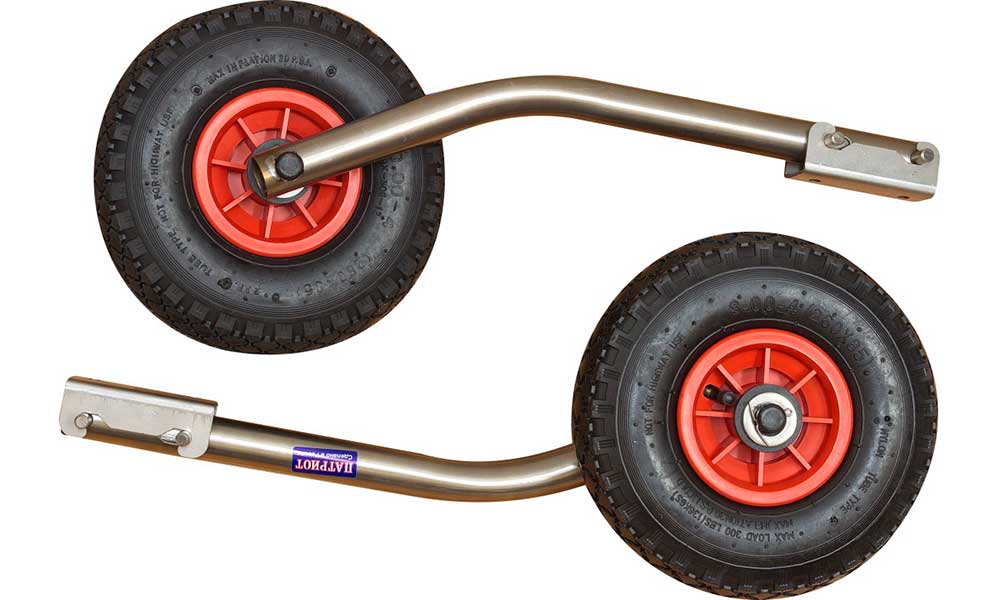 Транцевые колеса модульные удлиненные из нержавеющей стали в Тюмени