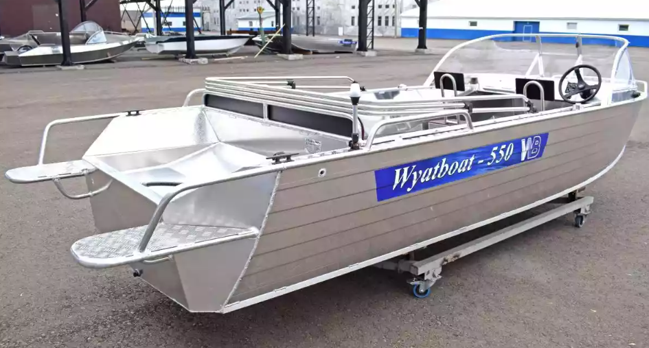 Алюминиевый катер Wyatboat-550 Pro в Тюмени