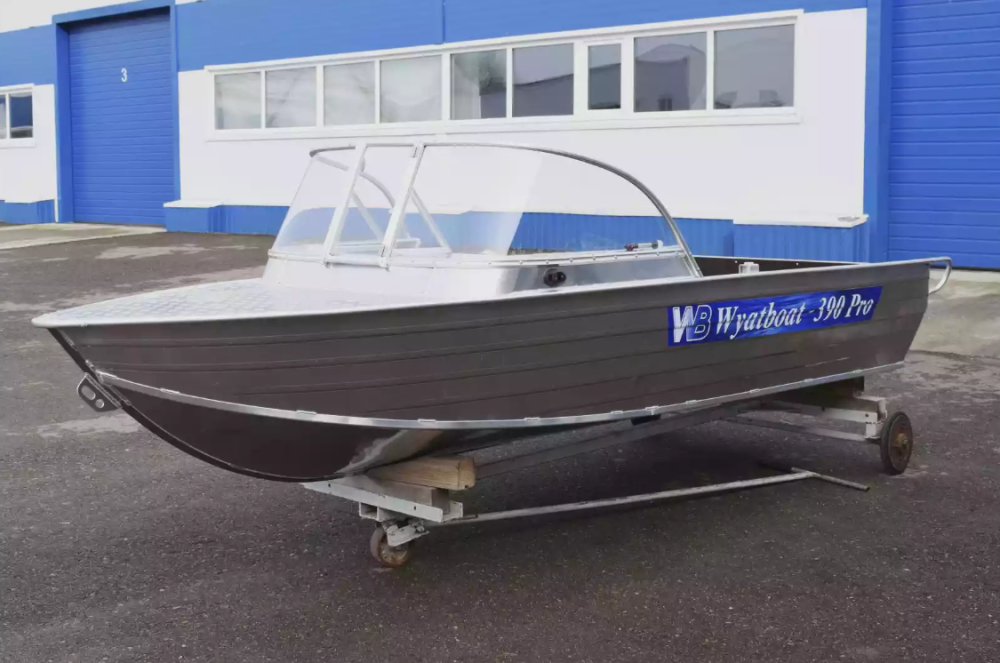 Алюминиевая лодка Wyatboat-390 Pro в Тюмени