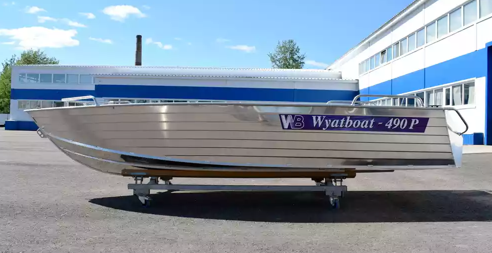 Алюминиевая лодка Wyatboat-490 P в Тюмени