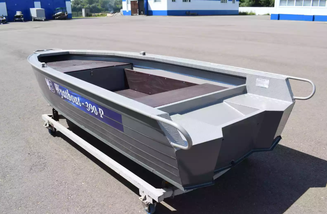 Алюминиевая лодка Wyatboat-390Р Fish в Тюмени