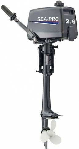 Лодочный мотор SEA-PRO Т 2.6S c газом на румпеле в Тюмени