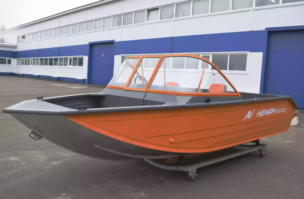 Алюминиевый катер Неман-480 DCM FISH в Тюмени