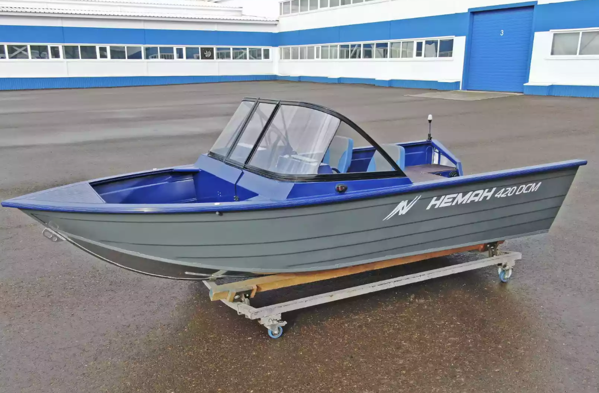 Алюминиевый катер Неман-420 DCM в Тюмени