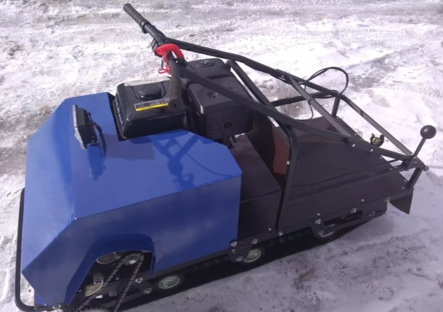 Мотобуксировщик AhtaR ЗИМА с реверсом (задний ход) в Тюмени