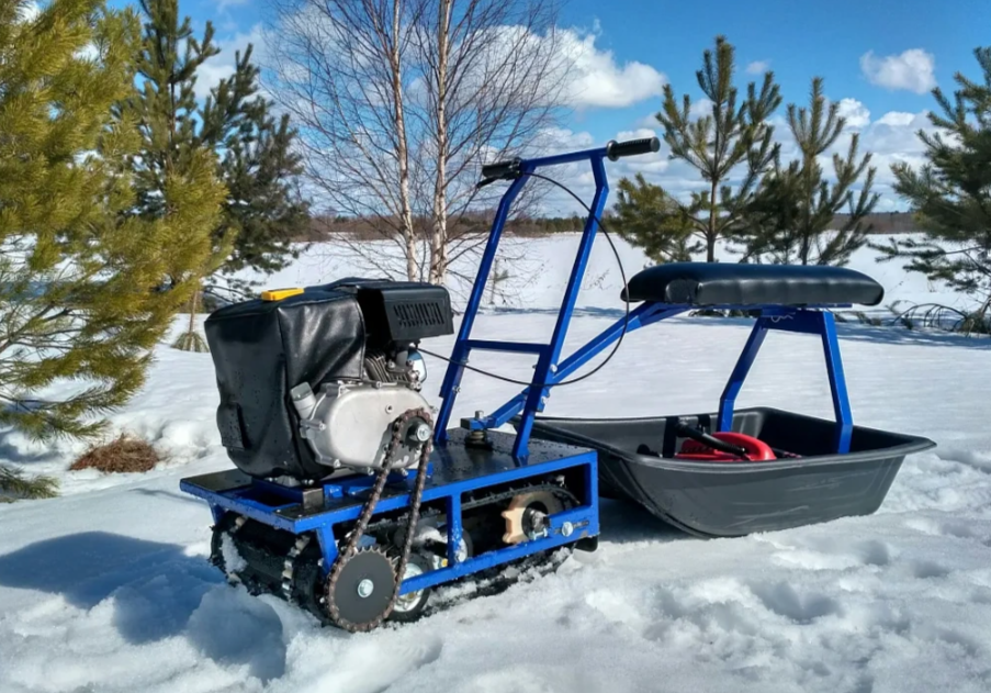 Мини-мотобуксировщик Альбатрос-М без фары в Тюмени