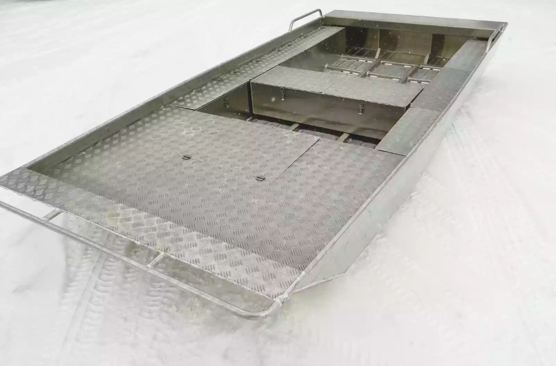 Алюминиевая лодка Wyatboat-390 Jonboat в Тюмени