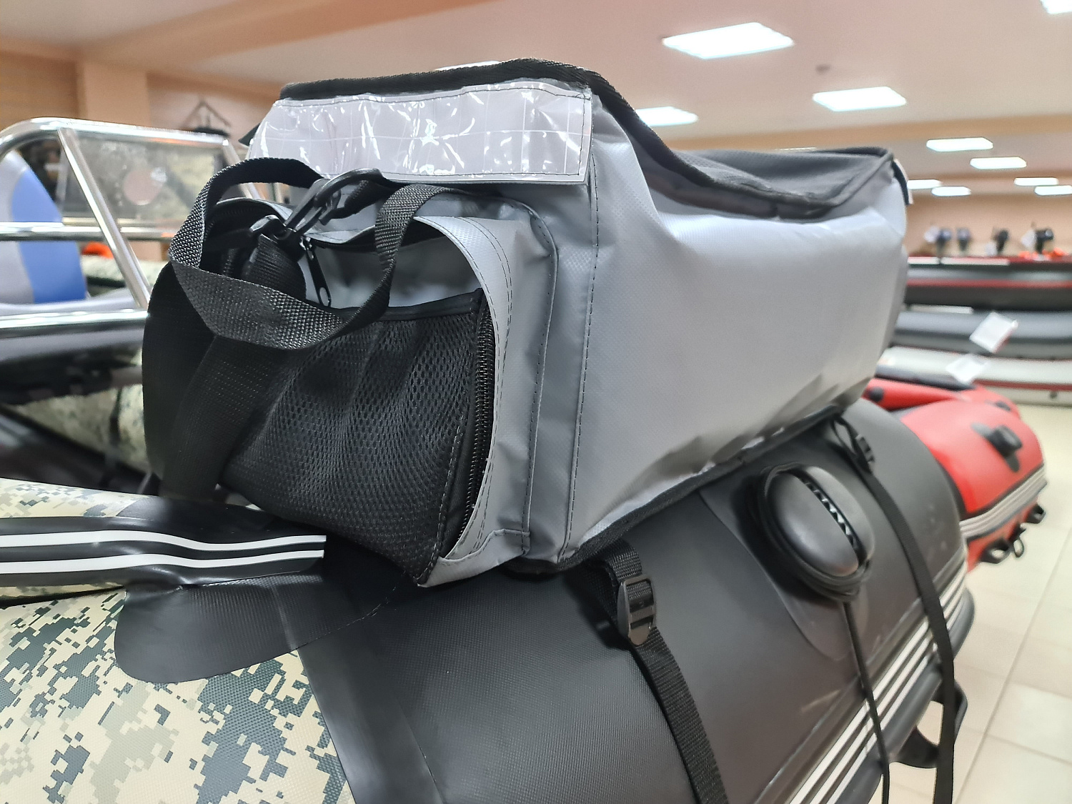 СУМКА ЛЮКС НА БАЛЛОН ДЛЯ ЛОДОК ПВХ 50Х25Х25 СМ в Тюмени