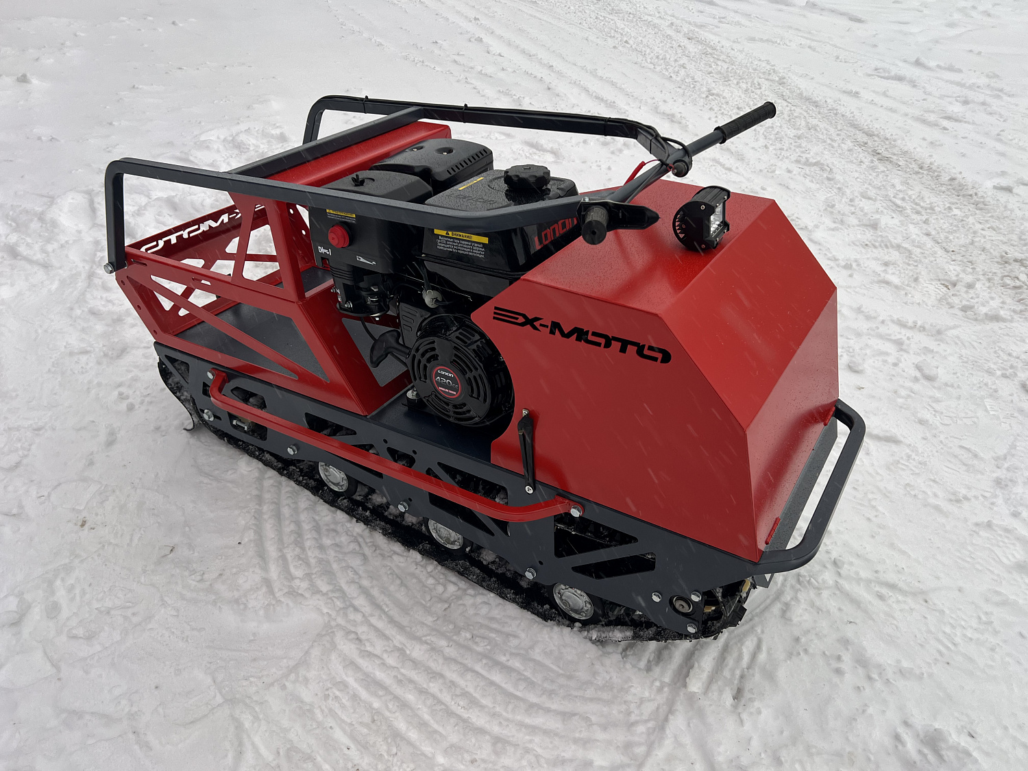 Мотобуксировщик EX-MOTO SNOWDOG S500 15л.с в Тюмени