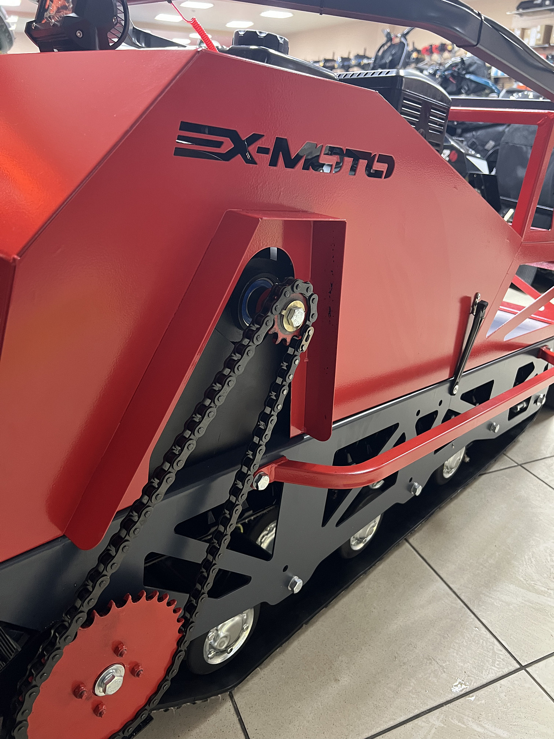 Мотобуксировщик EX-MOTO SNOWDOG S500 15л.с в Тюмени