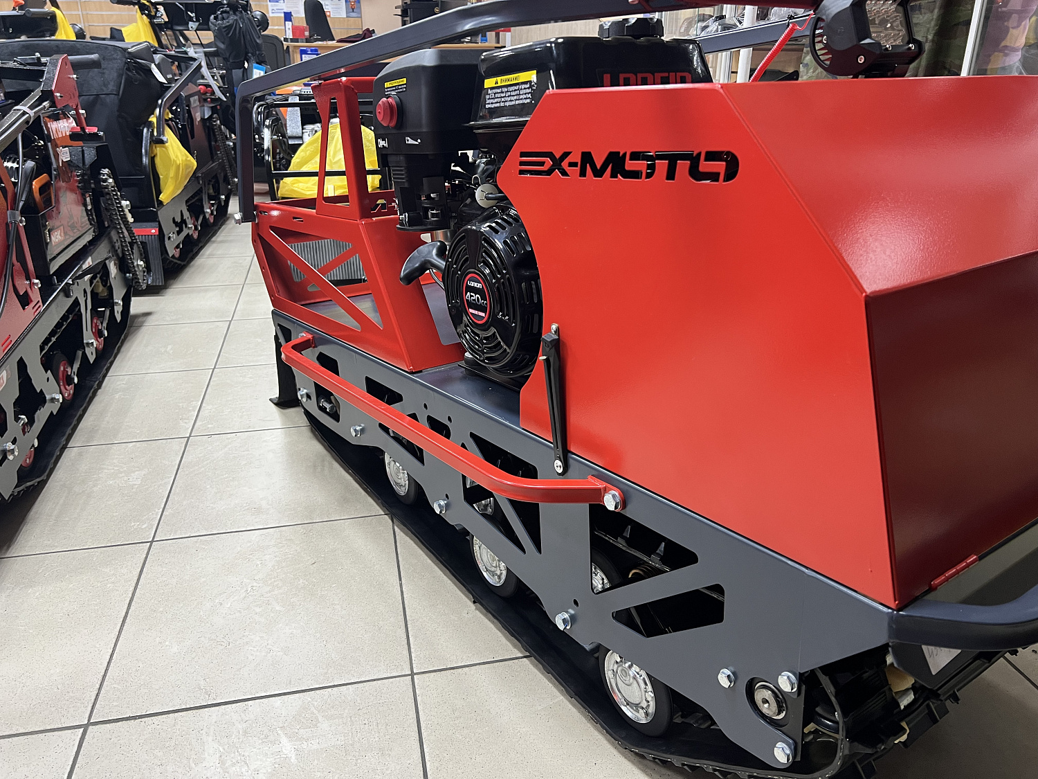 Мотобуксировщик EX-MOTO SNOWDOG S500 15л.с в Тюмени