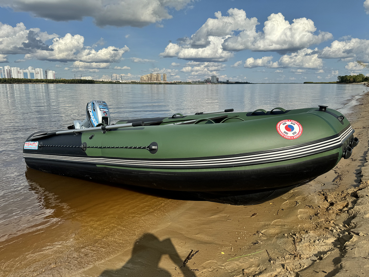 Лодка MISHIMO BIG FLOOR 380 в Тюмени