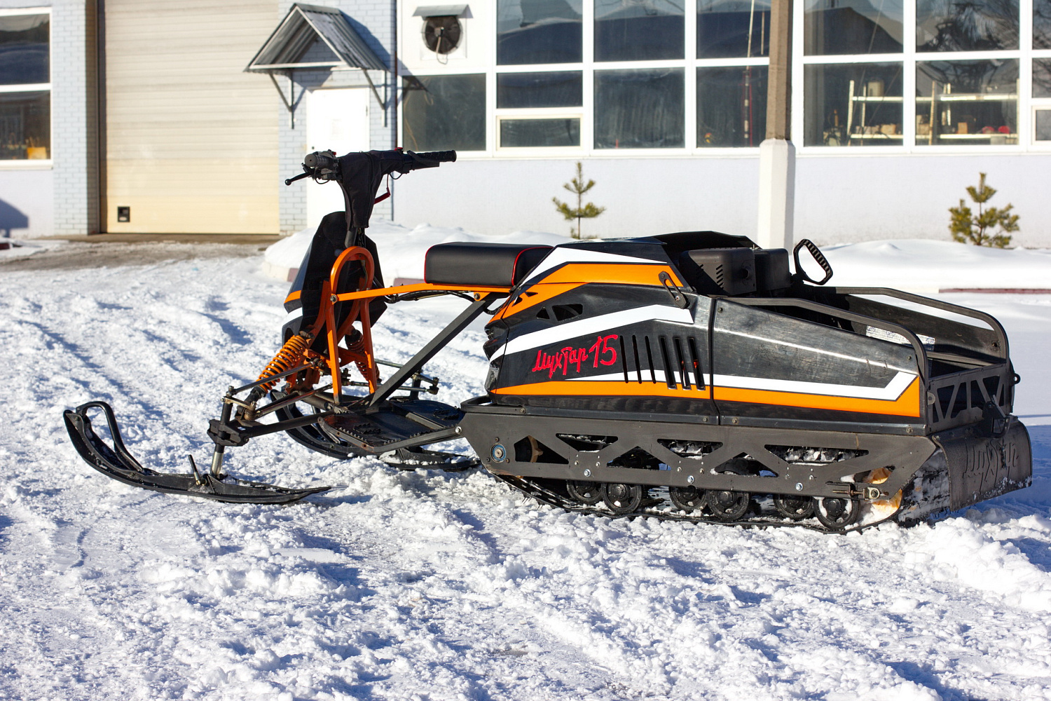 Мотобуксировщик IRBIS Мухтар 15 с лыжным модулем в комплекте в Тюмени