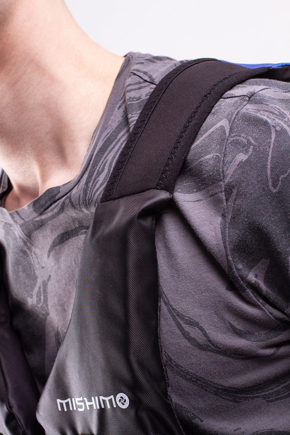 Жилет спасательный MISHIMO PRO Премиум качества Черно-синий в Тюмени