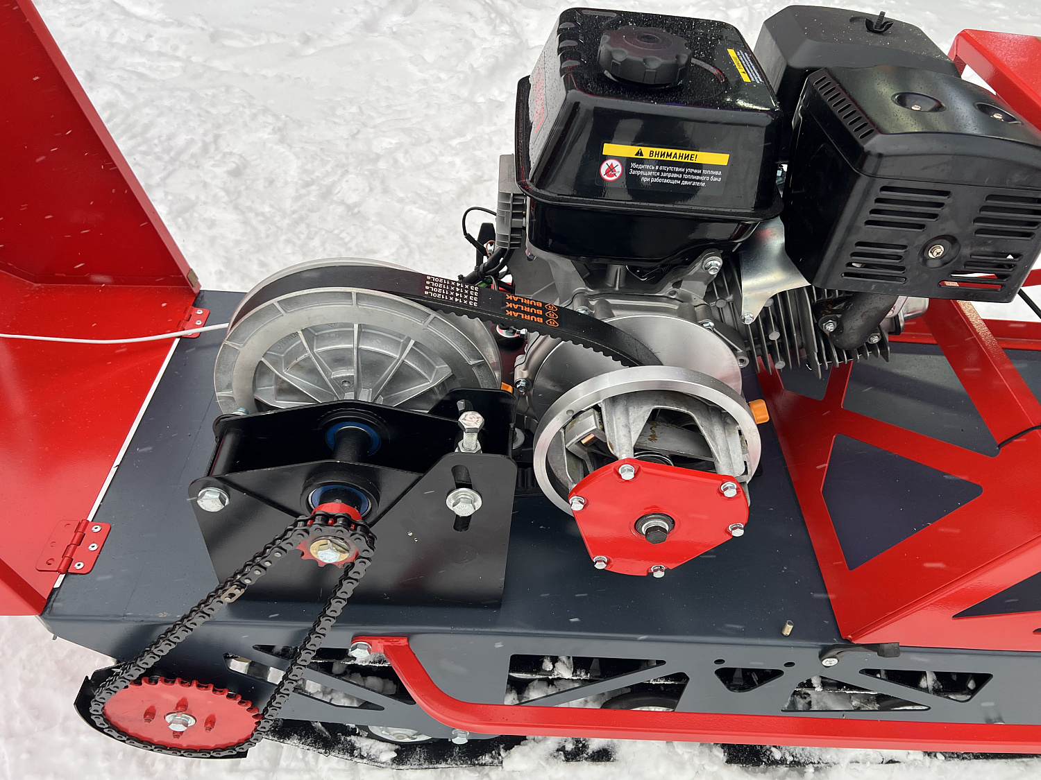 Мотобуксировщик EX-MOTO SNOWDOG S500 15л.с в Тюмени