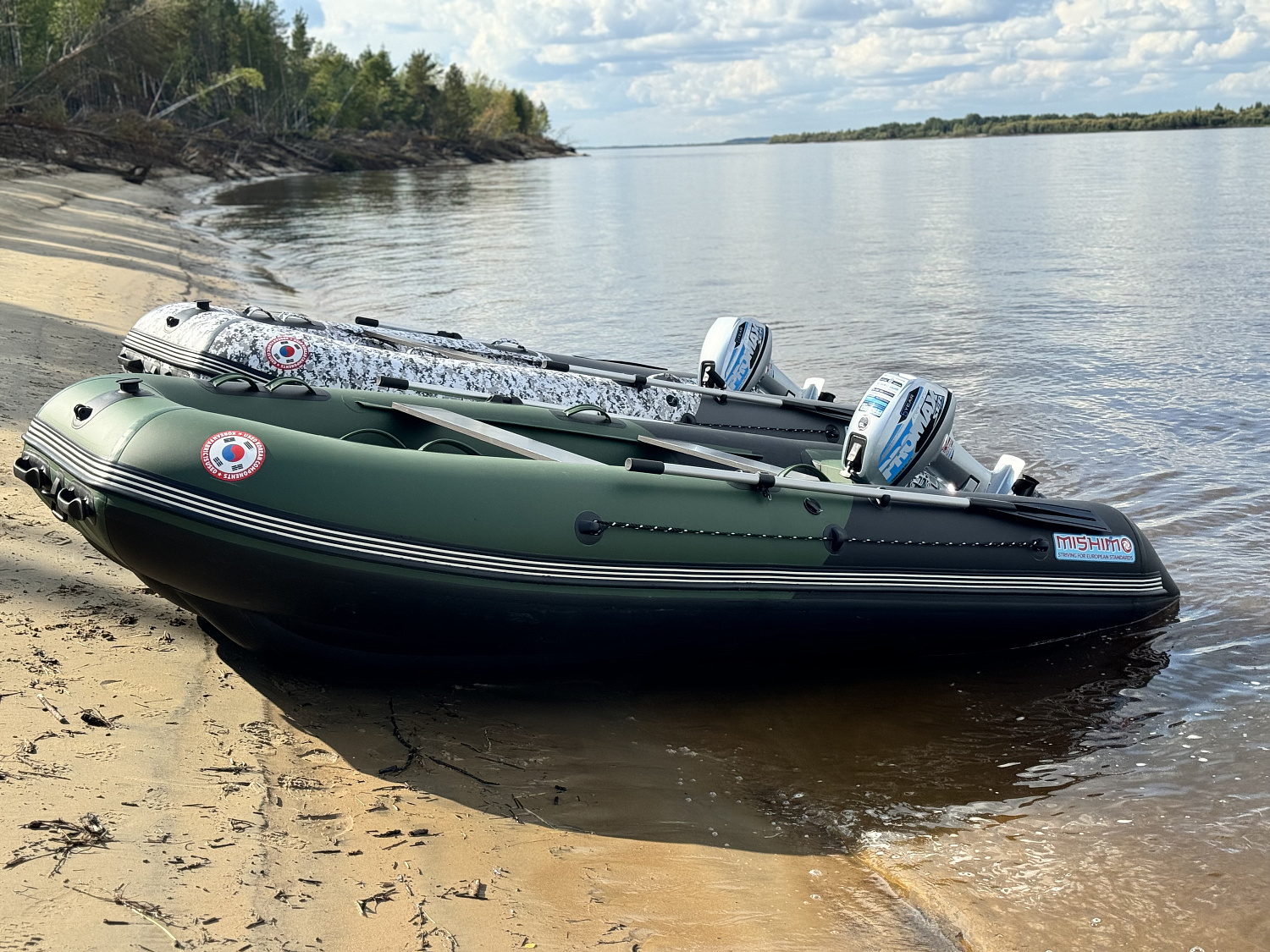 Лодка MISHIMO BIG FLOOR 420 в Тюмени