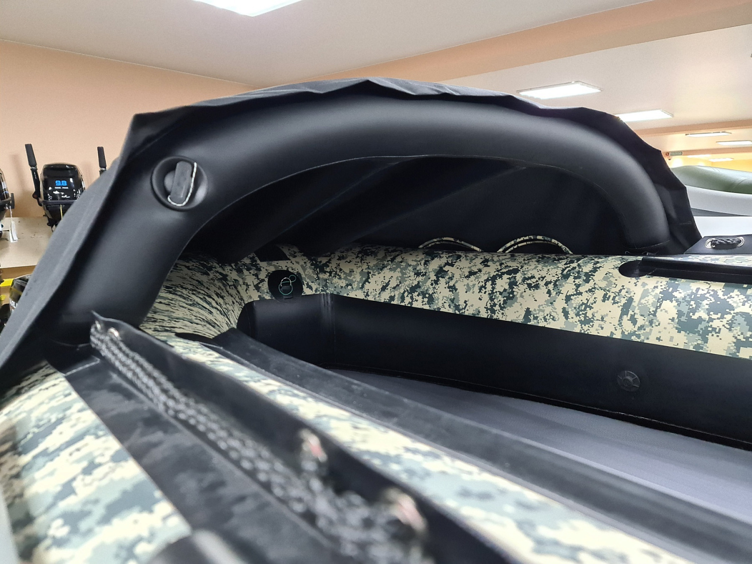 КОМПЛЕКТ НОСОВОГО ТЕНТА К ЛОДКЕ SMARINE SDP MAX 360 ЧЕРНЫЙ в Тюмени