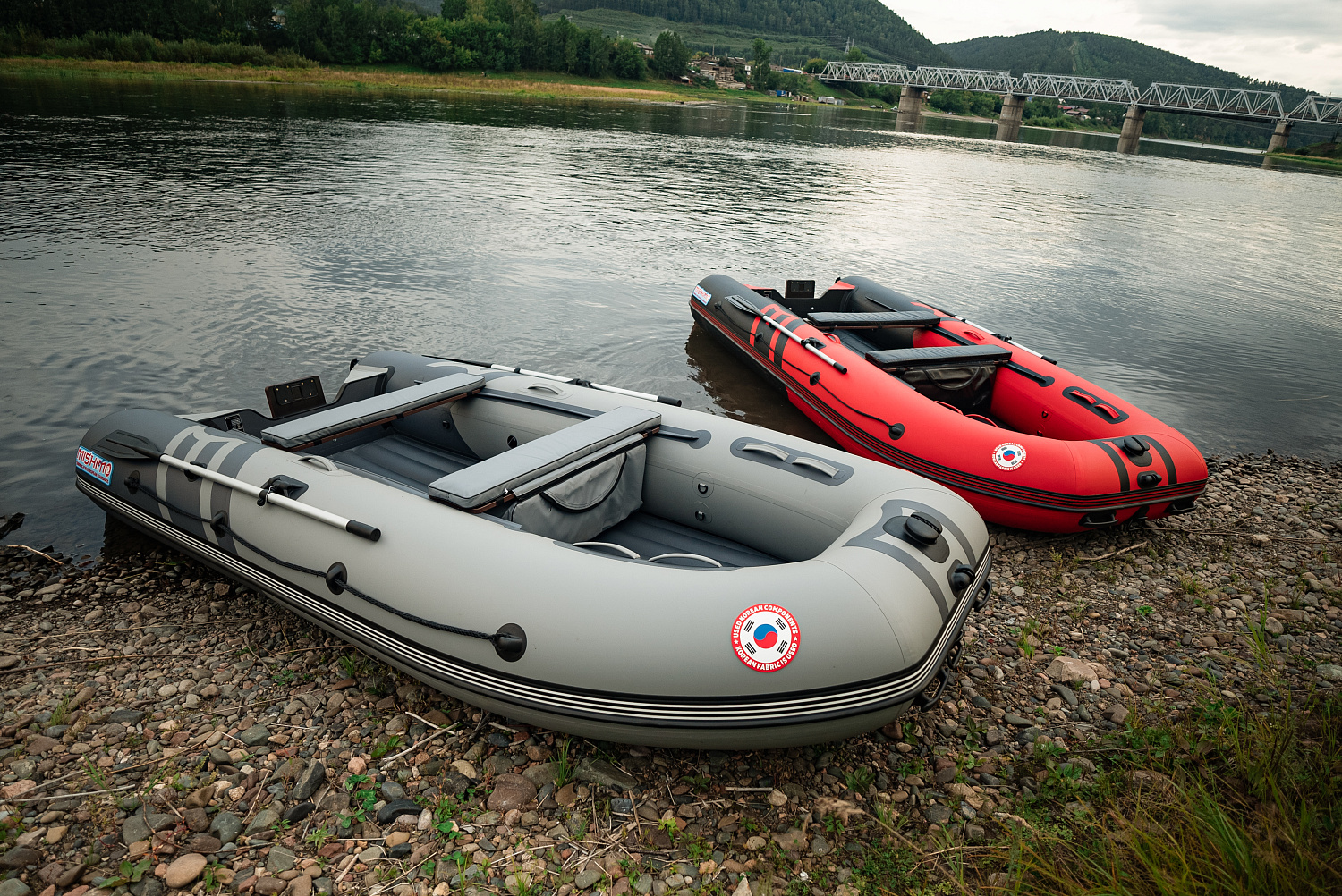 Лодка MISHIMO RIVER JET 390 под водомет в Тюмени