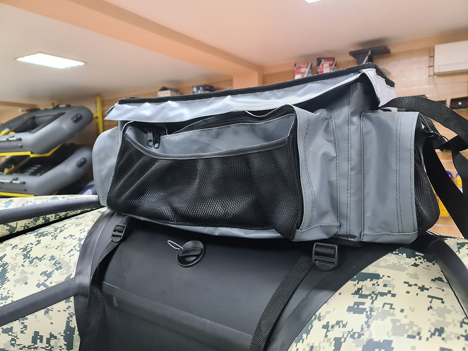 СУМКА ЛЮКС НА БАЛЛОН ДЛЯ ЛОДОК ПВХ 50Х25Х25 СМ в Тюмени