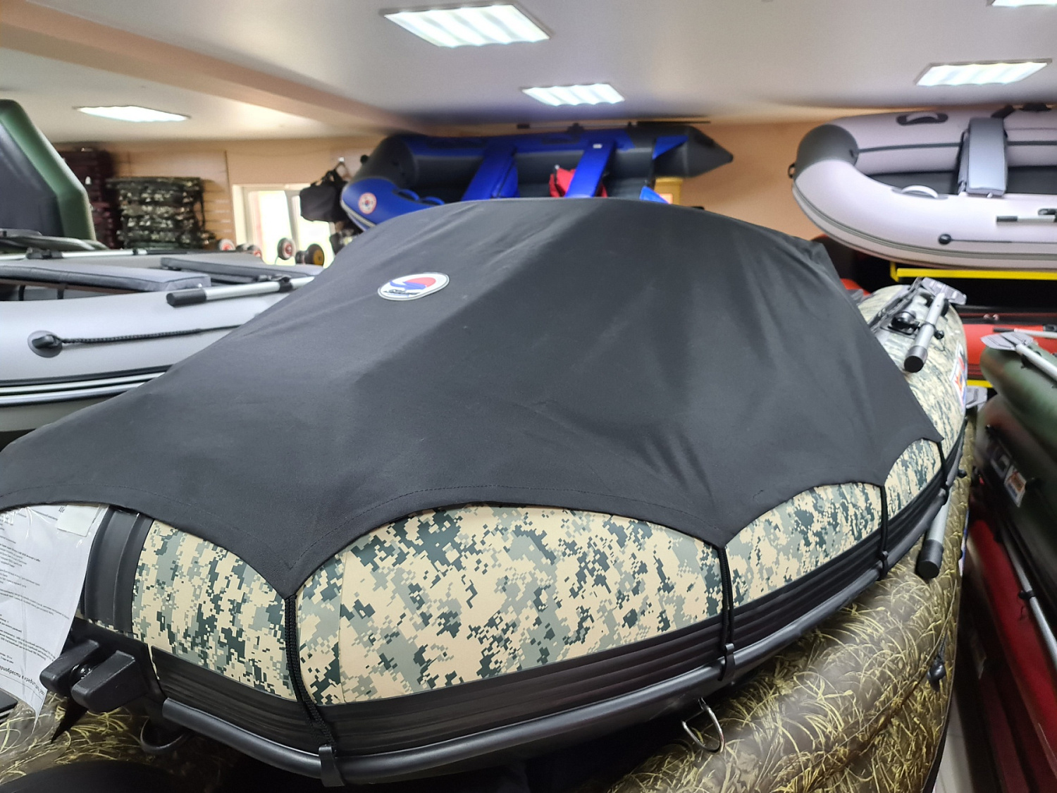 КОМПЛЕКТ НОСОВОГО ТЕНТА К ЛОДКЕ SMARINE SDP MAX 360 ЧЕРНЫЙ в Тюмени